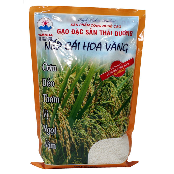 Gạo Nếp Cái Hoa Vàng Túi 2kg